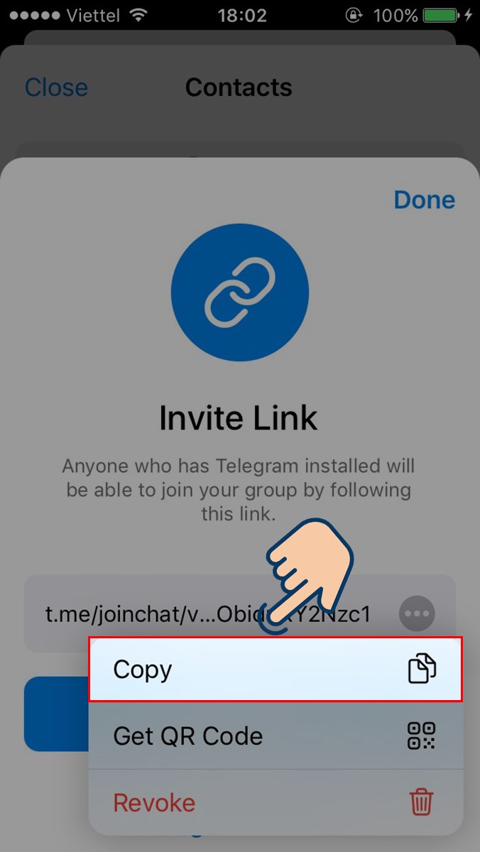 lấy link telegram cá nhân