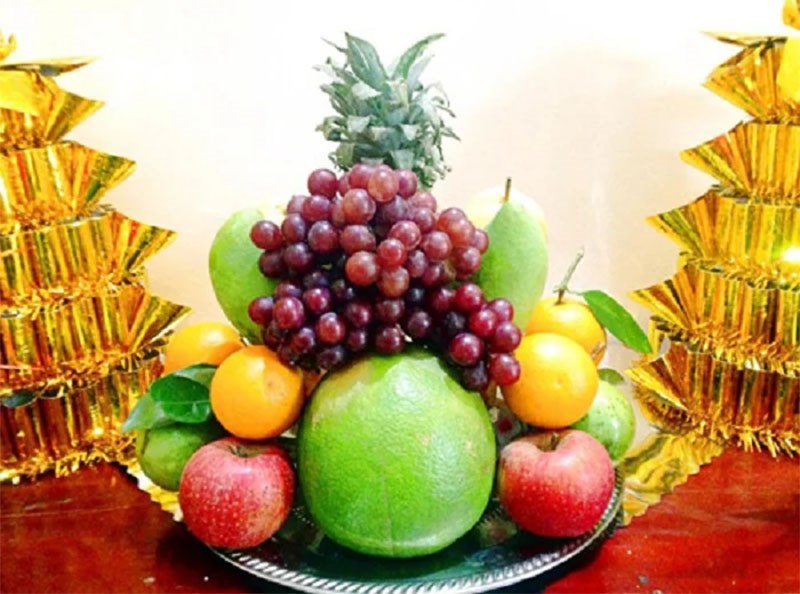 Mâm quả tròn đầy