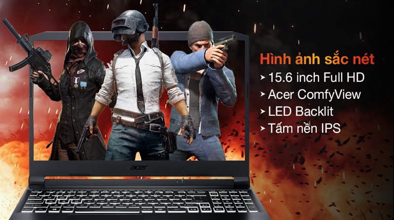 Màn hình đẹp với tần số quét chuẩn gaming