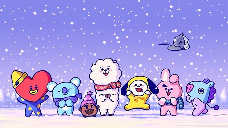 Tải xuống APK Cute BT21 Wallpaper cho Android