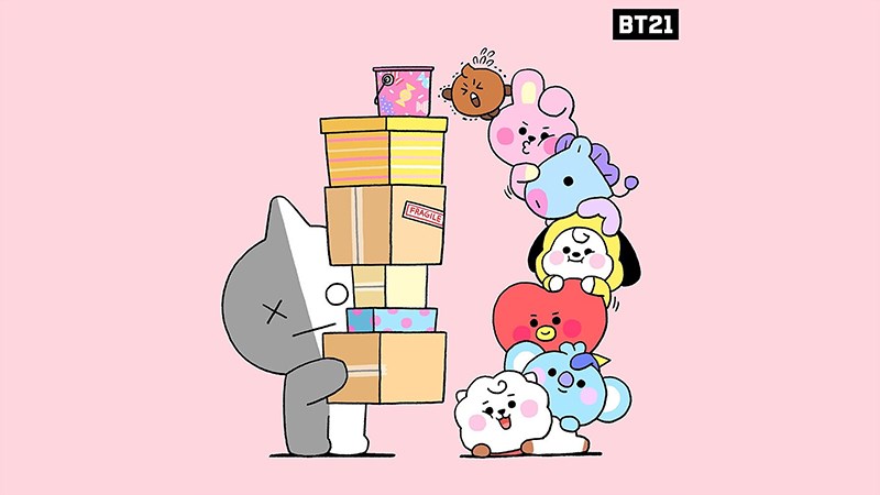 Tải xuống APK Cute BT21 Wallpaper Backgrounds  BT21 Baby cho Android