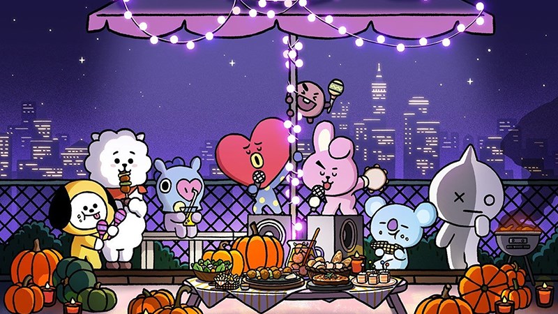 Hình nền Nền Hình Nền Nhân Vật Dễ Thương Chibi Nền, Bt21 Hinh Anh  Background Vector để tải xuống miễn phí - Pngtree