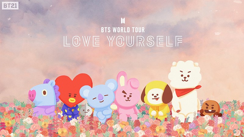 Tổng hợp ảnh BT21 làm hình nền đẹp