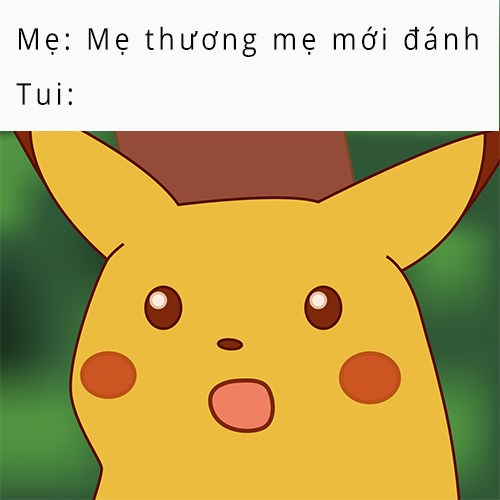 Meme Pikachu hài hước, bựa 6