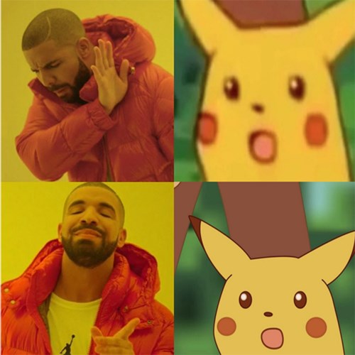 Meme Pikachu hài hước, bựa 7