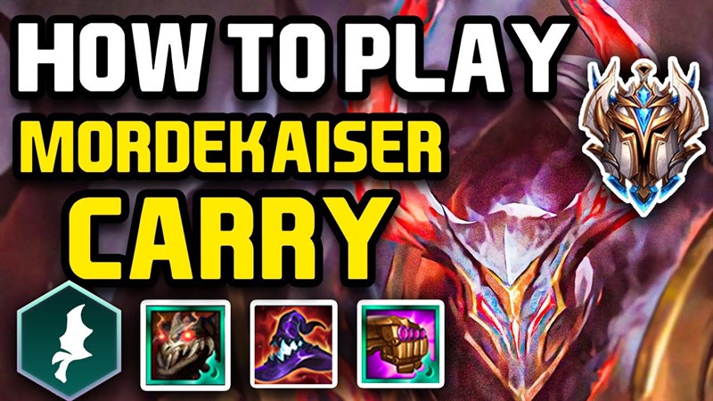 Mordekaiser có khả năng gánh đội cực tốt