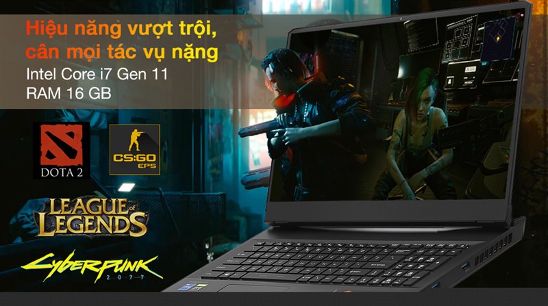 Laptop MSI Gaming Leopard GP76 11UG