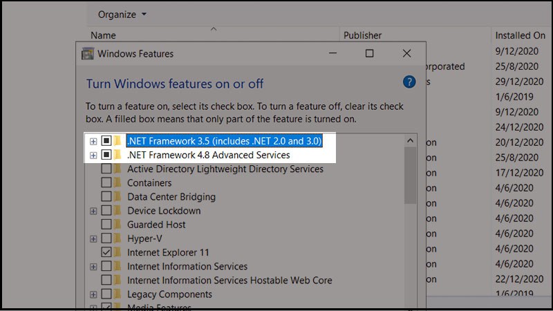 microsoft net framework 3.5 service pack 1