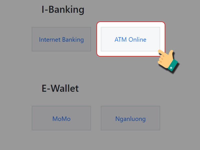 Chọn ATM Online