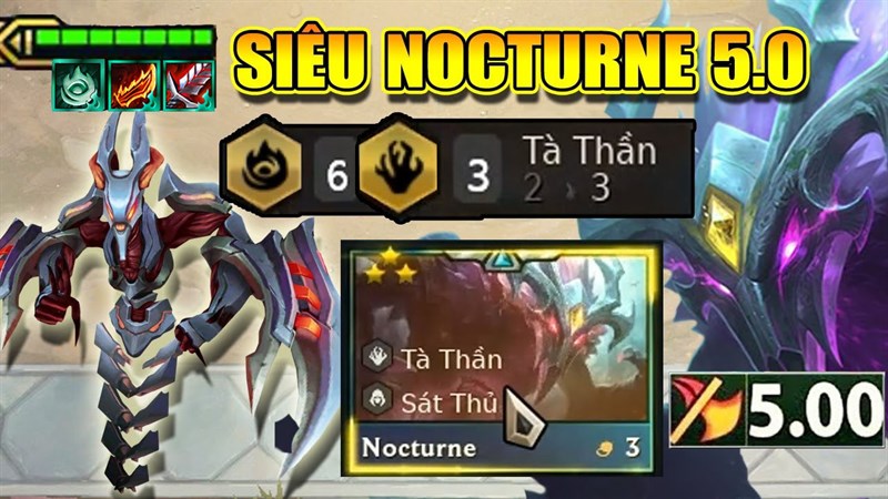 Nocturne Tà Thần có khả năng gánh team cực kỳ mạnh mẽ