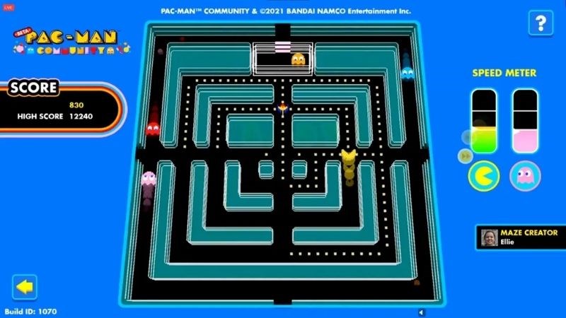 Chế độ Watch trong Pac-Man Community