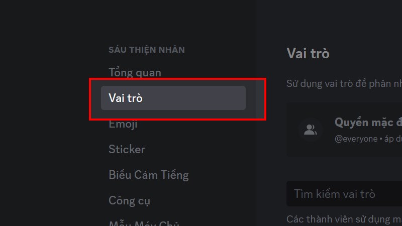 Phân vai trên máy tính bước 4