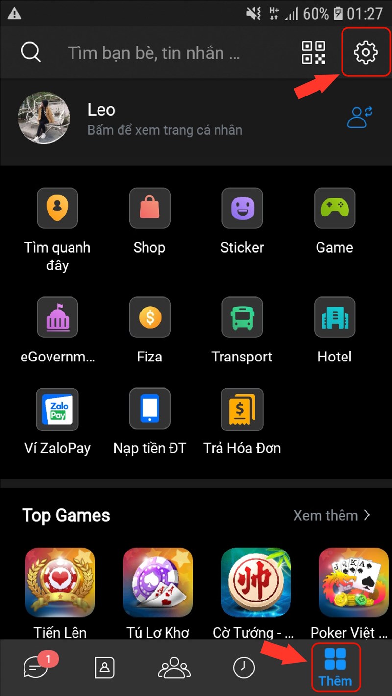 Nhắn tin xuống d&ograve;ng trong Zalo