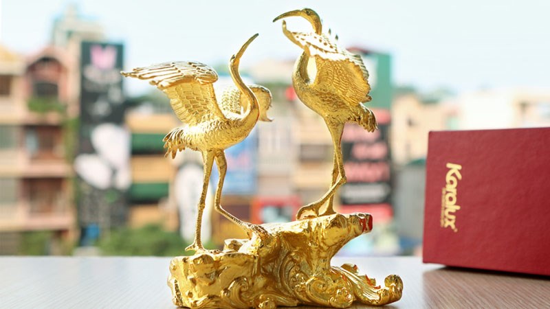 Tượng đôi chim hạc