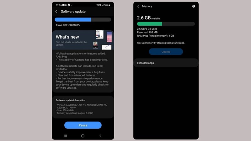 RAM Plus trên điện thoại RAM Plus trên điện thoại