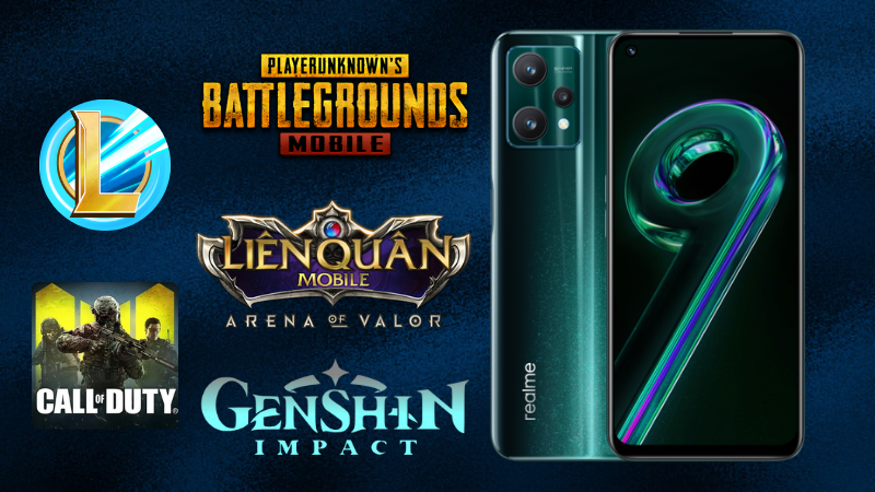 Realme 9 Pro thoải m&aacute;i c&acirc;n c&aacute;c thể loại game đ&igrave;nh đ&aacute;m hiện nay