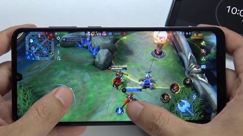 Samsung Galaxy A05 chiến Mobile Legends mượt mà