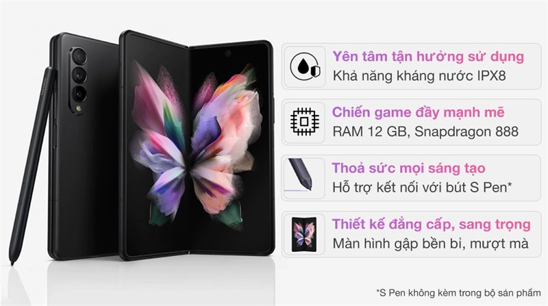 Điện thoại Samsung Galaxy Z Fold3 5G (512GB)