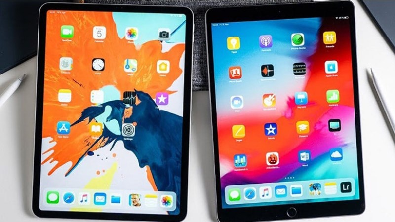 Thiết kế giống nhau của 2 chiếc iPad