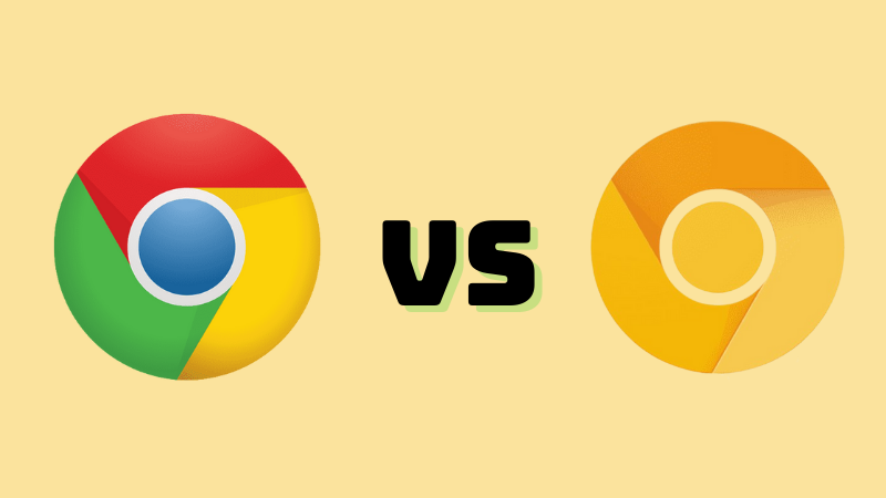 Sự khác biệt của Google Chrome và Google Carany