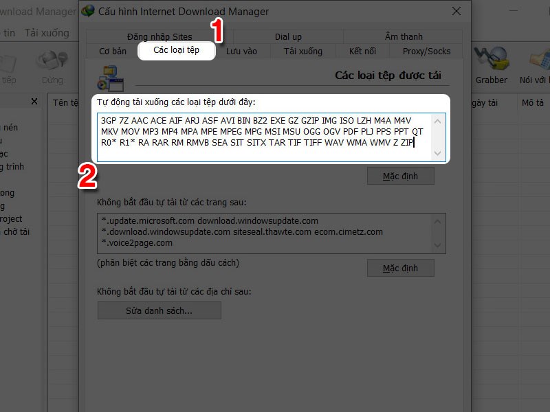 Th&ecirc;m định dạng