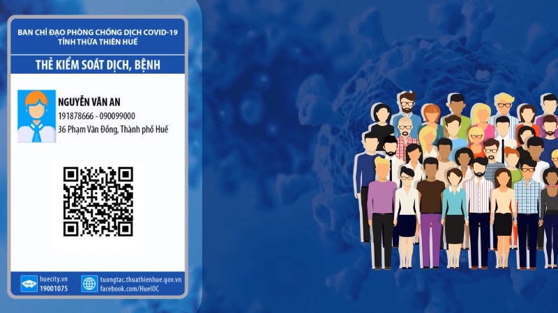 C&aacute;ch tạo, qu&eacute;t m&atilde; QR thẻ kiểm so&aacute;t dịch bệnh tr&ecirc;n app Hue-S