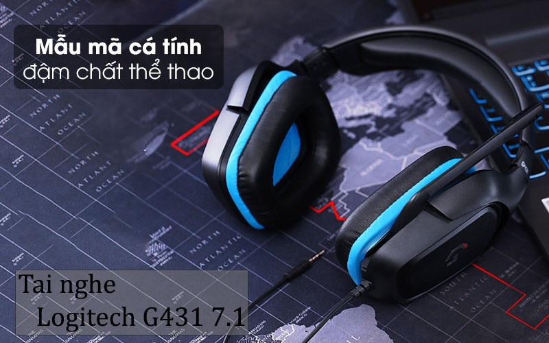 Tai nghe Logitech G431 7.1