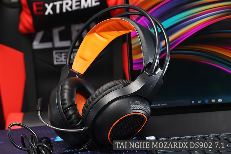 Tai nghe chụp tai Gaming Mozards DS902 7.1 Tai nghe chụp tai Gaming Mozards DS902 7.1