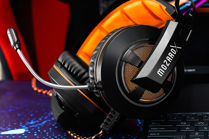 Tai nghe chụp tai Gaming MozardX DS904 Đen Tai nghe chụp tai Gaming MozardX DS904 Đen