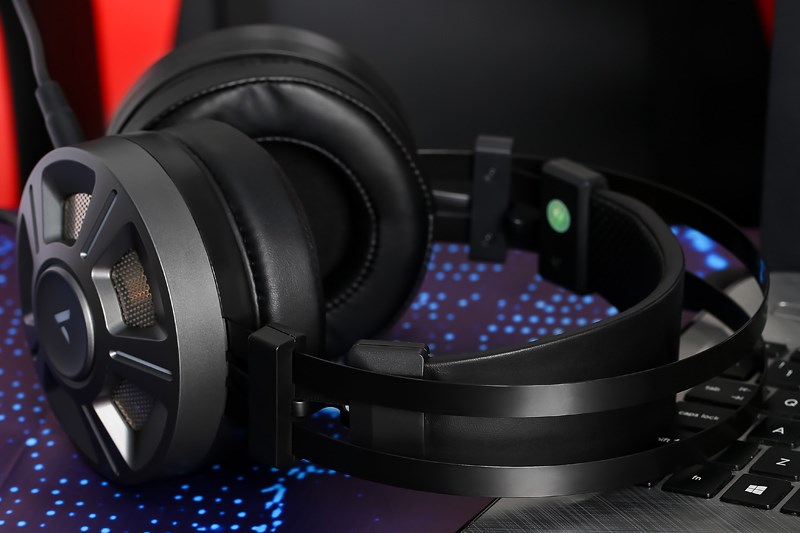 Tai nghe chụp tai Gaming 7.1 Rapoo VH510 Đen Tai nghe chụp tai Gaming 7.1 Rapoo VH510 Đen