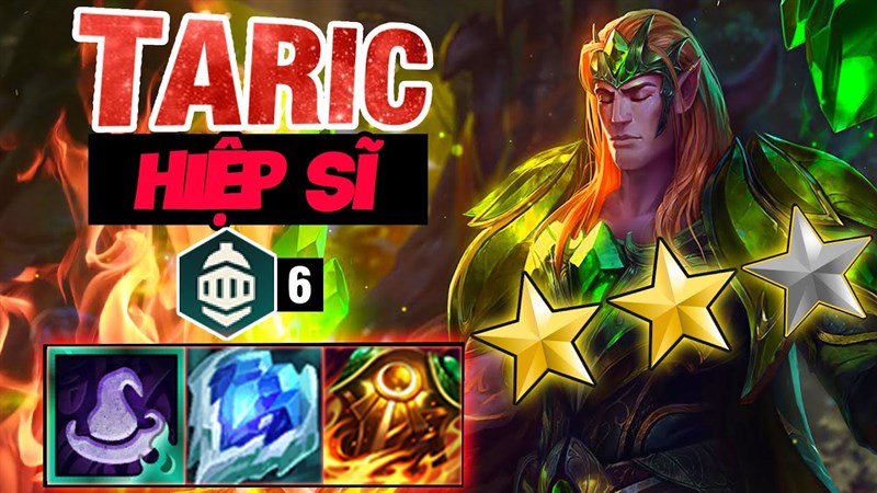 Taric Tiên Hắc Ám sẽ đóng vai trò là trợ thủ đắc lực cho chủ lực Darius