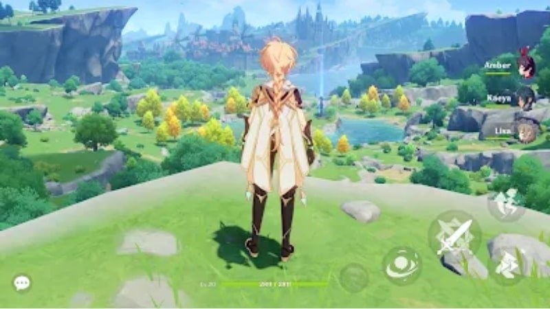 Genshin tr&ecirc;n TCL 30+