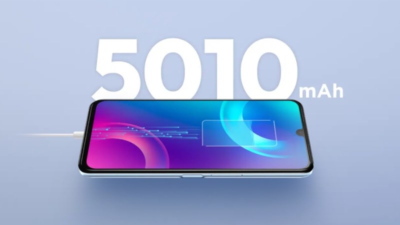 Pin 5010mAh của TCL 30+