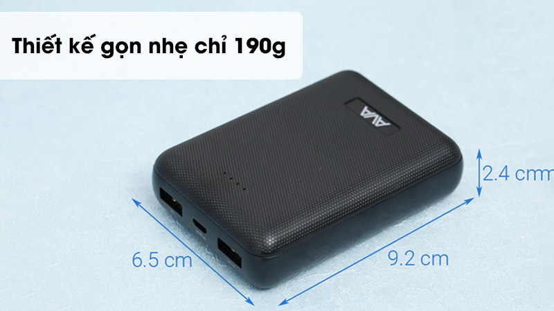Polymer 10.000mAh AVA PA W11 X