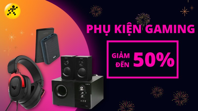 Phụ kiện gaming sale sập s&agrave;n