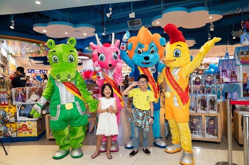 Linh vật trong một sự kiện của Tiniworld Linh vật trong một sự kiện của Tiniworld