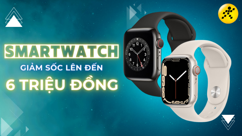 Đồng hồ th&ocirc;ng minh mới ư - Đang giảm đến 6 triệu tại Thế Giới Di Động nh&eacute;