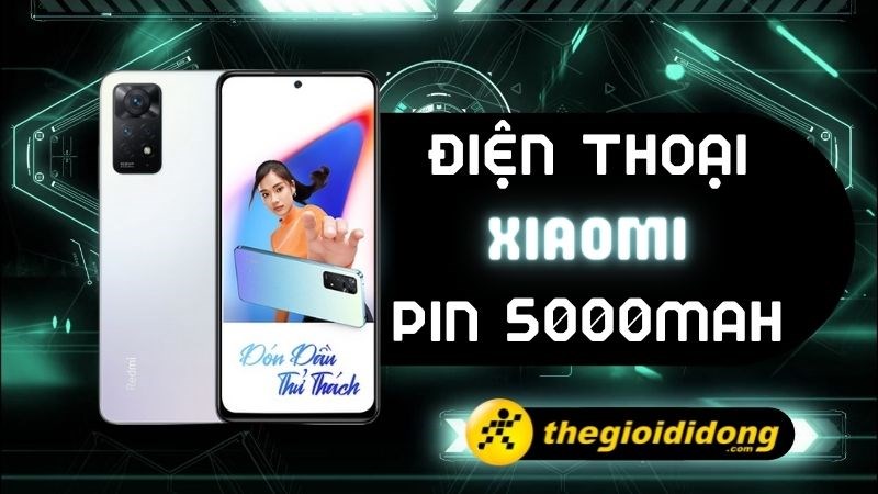10 điện thoại Xiaomi c&oacute; vi&ecirc;n pin 5000 mAh cực bền bỉ