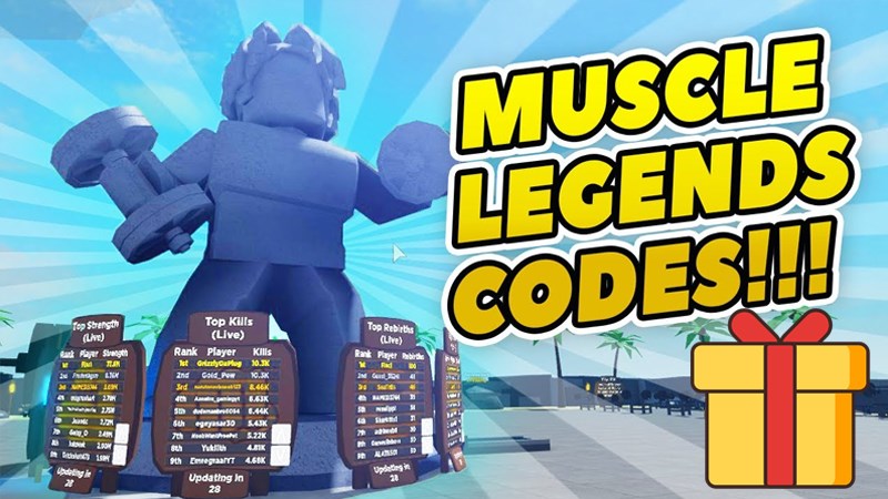 Code Muscle Legends mới nhất tháng 12/2023: Cách nhập code