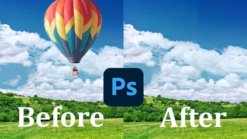 3 cách xóa vật thể, chi tiết thừa trong Photoshop đơn giản