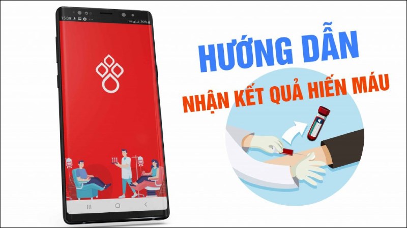 Cách xem lịch sử, tra cứu kết quả hiến máu trên app Hiến máu