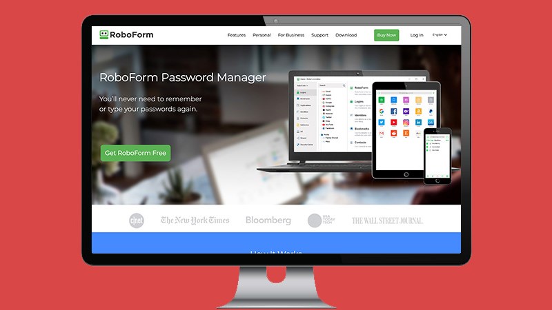 Tính năng chính của Roboform Tính năng chính của Roboform