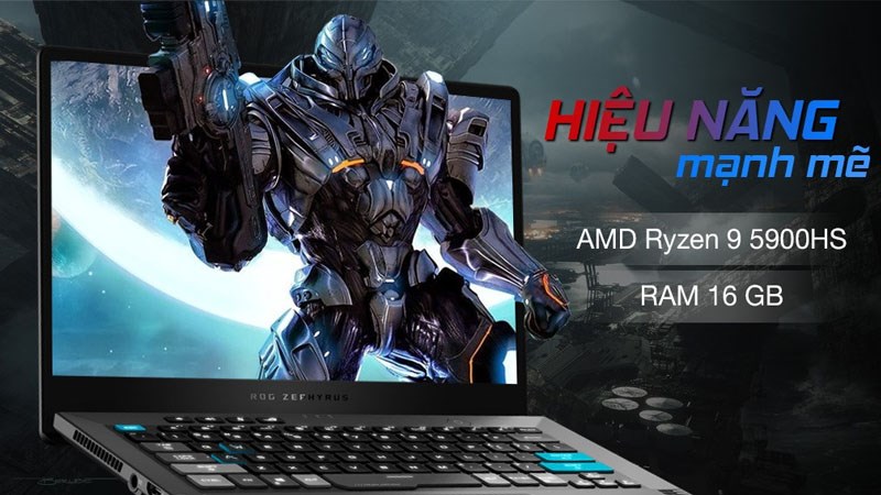 Laptop Asus ROG Zephyrus G14 Alan Walker GA401QEC&nbsp;