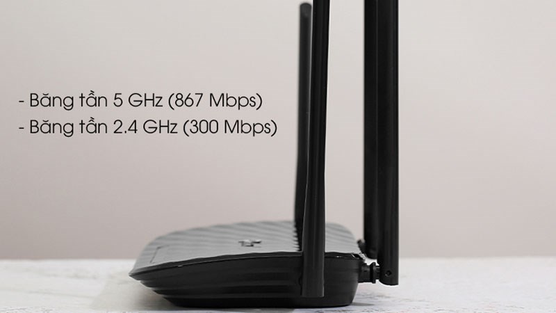 Router Wifi Chuẩn AC1200 TP-Link Archer C6 Gigabit