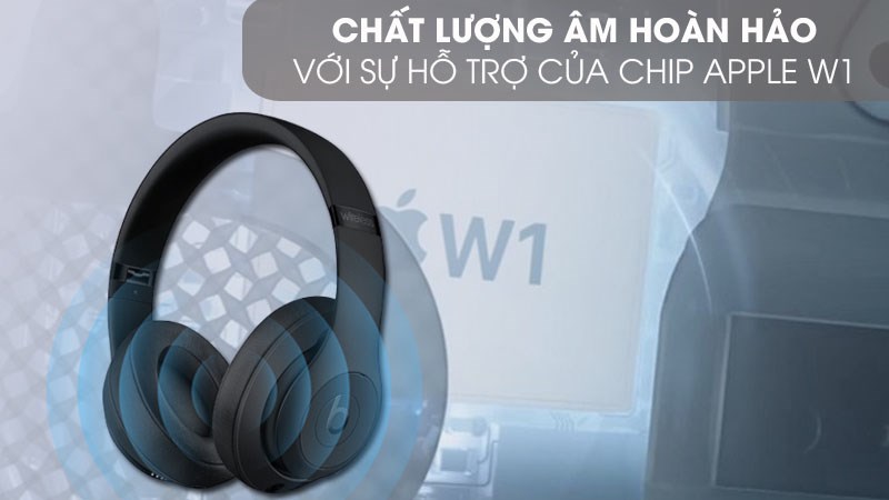 Tai nghe chụp tai Beats Studio3 Wireless MX422/ MX432 7490