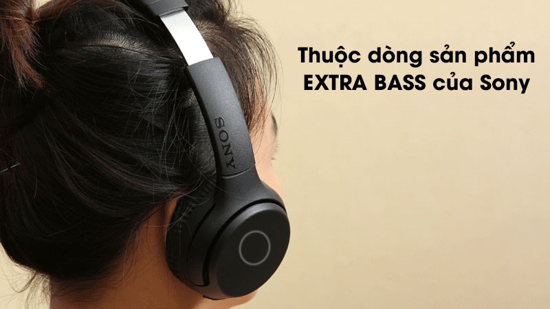 Tai nghe chụp tai không dây Sony Extra Bass WH-XB700