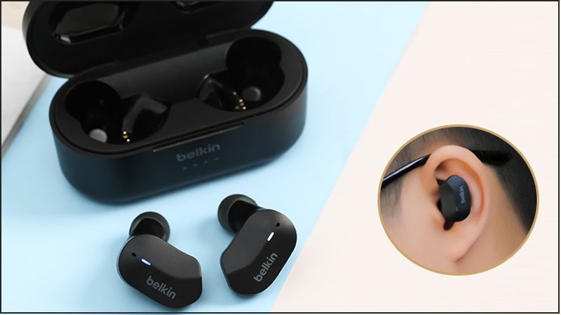 Tai nghe Bluetooth True Wireless Belkin Soundform AUC001 Tai nghe Bluetooth True Wireless Belkin Soundform AUC001