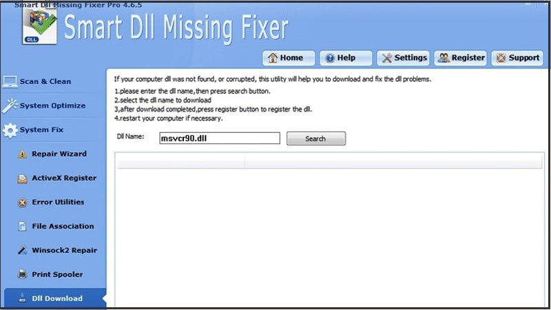 Smart DLL Missing Fixer