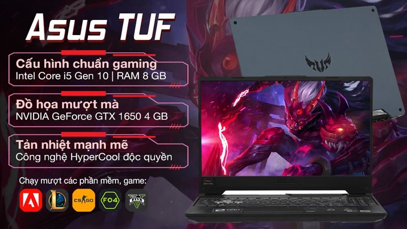Laptop Asus TUF Gaming FX506LH i5