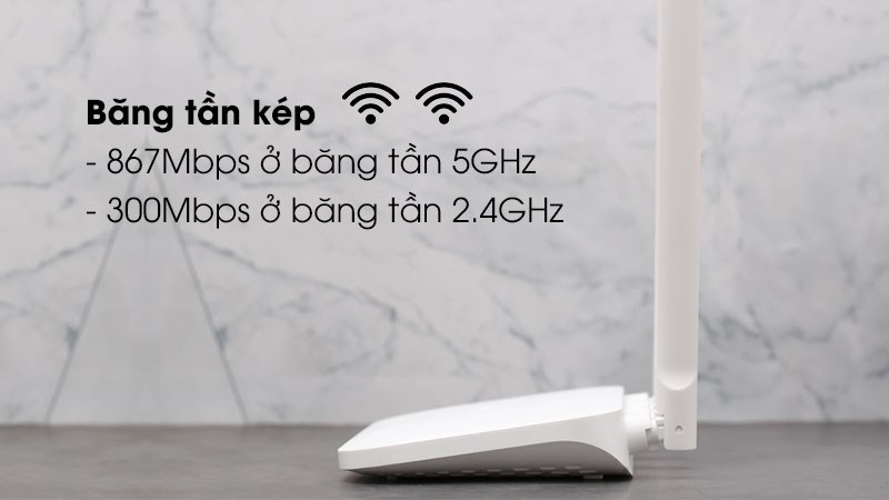 Router Wifi Chuẩn AC1200 Xiaomi 4A